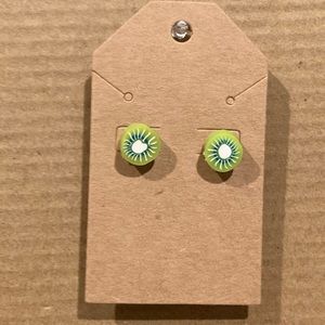 kiwi earrings